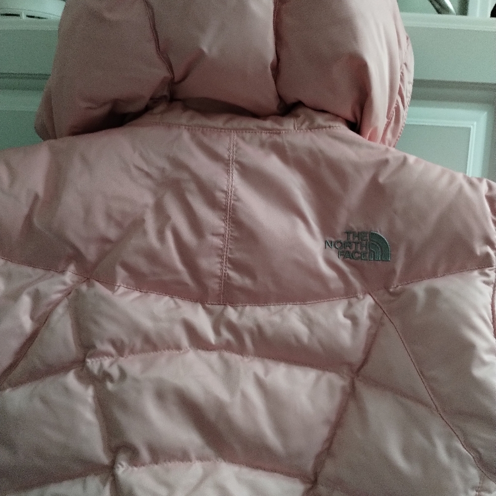 The North Face Women's Pink Puffer Vest - Picture 3 of 8